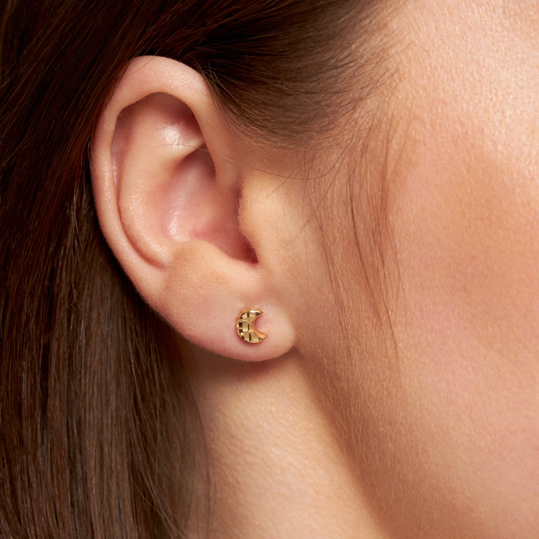 Ohrstecker CELESTE 18kt Gold - 6x7mm