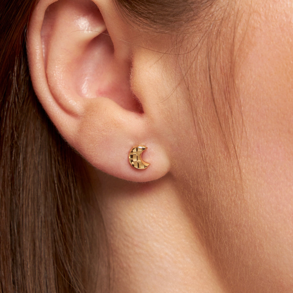 Ohrstecker CELESTE 18kt Gold - 6x7mm