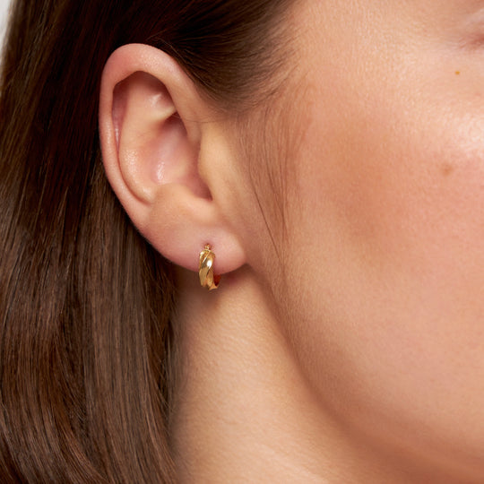 Ohrringe ISABELLA 18 kt Gold - 8mm