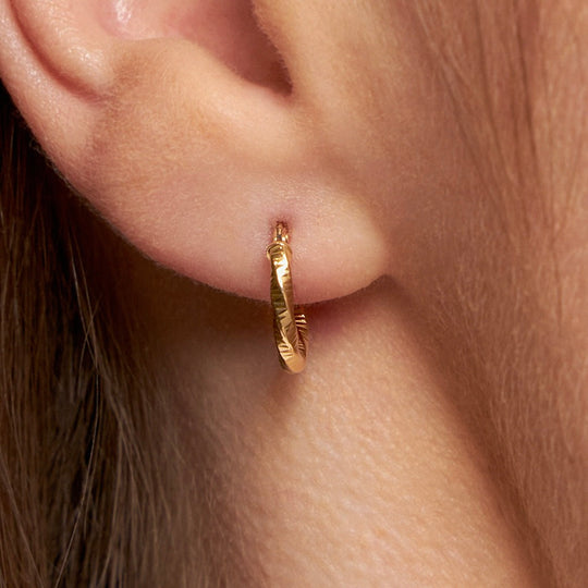 Ohrringe AURORA 18 kt Gold - 10mm