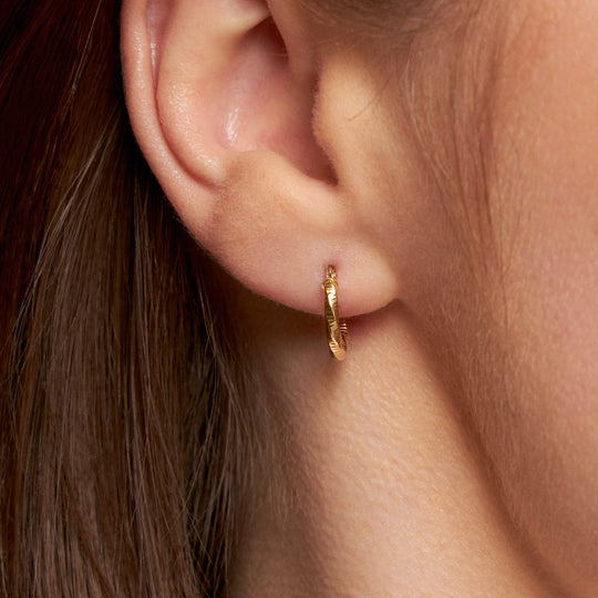 Ohrringe AURORA 18 kt Gold - 10mm