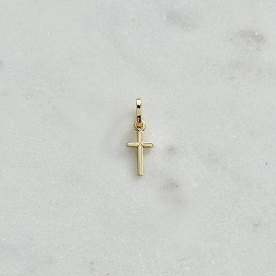 Anhänger ROSALIA 18kt Gelbgold - 6x10mm