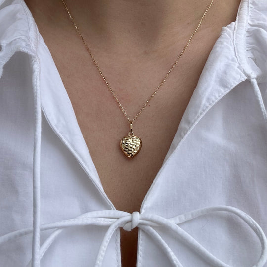 Anhänger AMORE MIO 18 kt Gold - poliert & facettiert