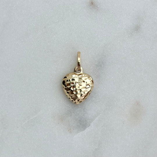 Anhänger AMORE MIO 18 kt Gold - poliert & facettiert