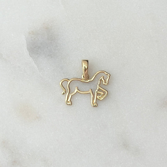 Anhänger LIBERTÀ 18 kt Gold - 12x16mm