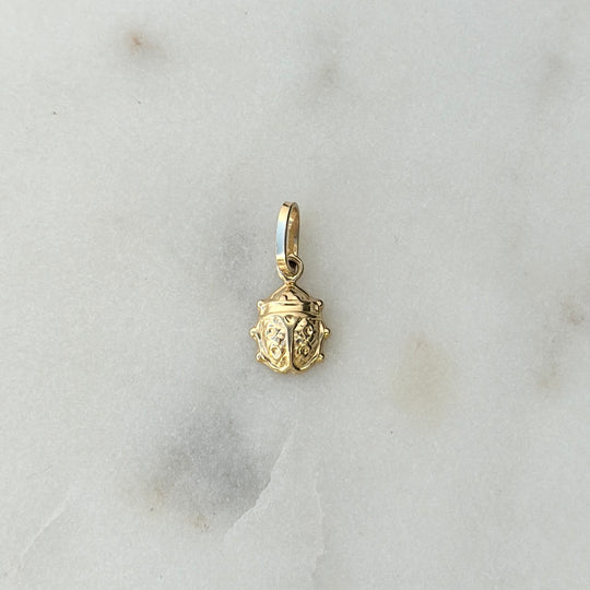 Anhänger COCCINELLA  18 kt Gold - 8x10mm