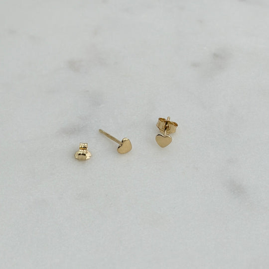 Ohrstecker AMORE 18 kt Gold - 4x4mm