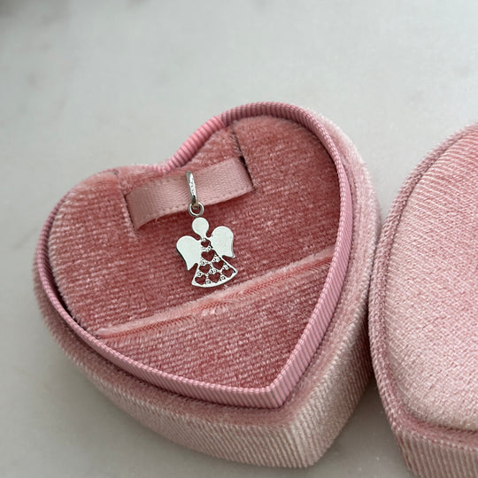 Anhänger ANGELINA 18kt Weißgold - 10x11mm