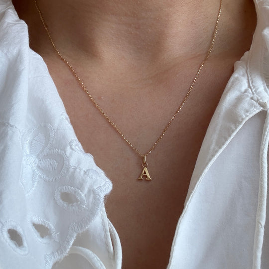 Anhänger INITIAL CHARM 18kt Gold, poliert