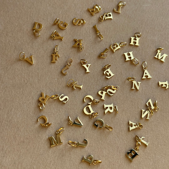 Anhänger INITIAL CHARM 18kt Gold, poliert