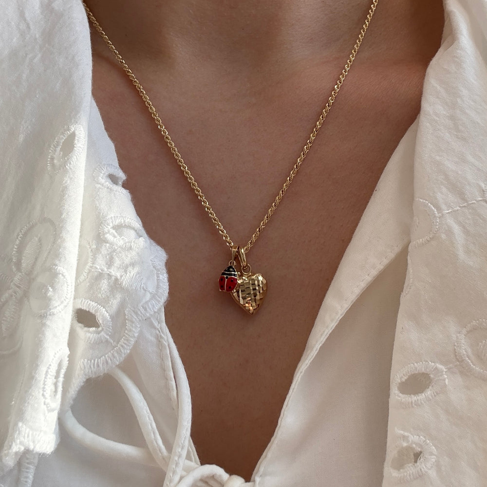 Anhänger AMORI Musterstück 18kt Gold - 12x11 mm