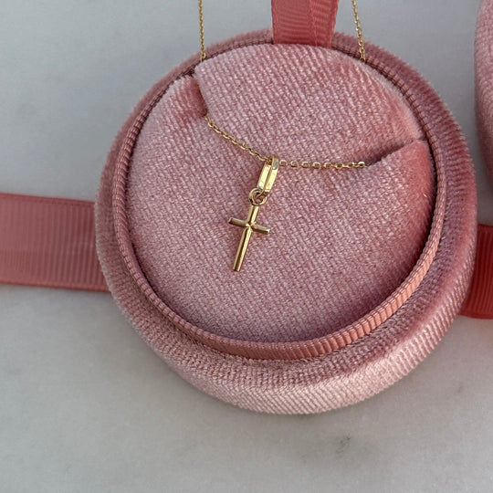 Anhänger ROSALIA 18kt Gelbgold - 6x10mm