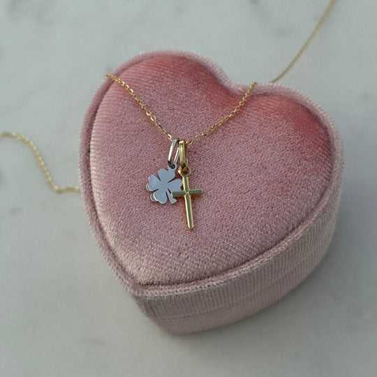 Anhänger FELICITÀ 18kt Gold - 8x10mm