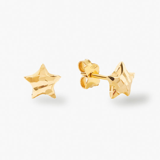 Ohrstecker STELLA 18 kt Gold - 8x8mm