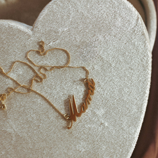 Kette FOREVER YOURS - personalisierbar - 18kt Gold, poliert