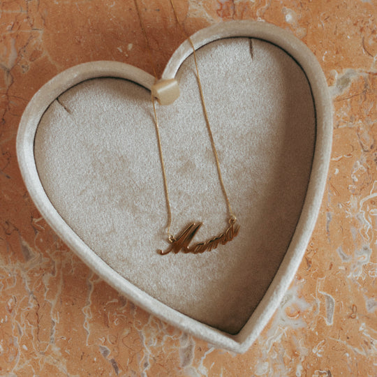 Kette FOREVER YOURS - personalisierbar - 18kt Gold, poliert