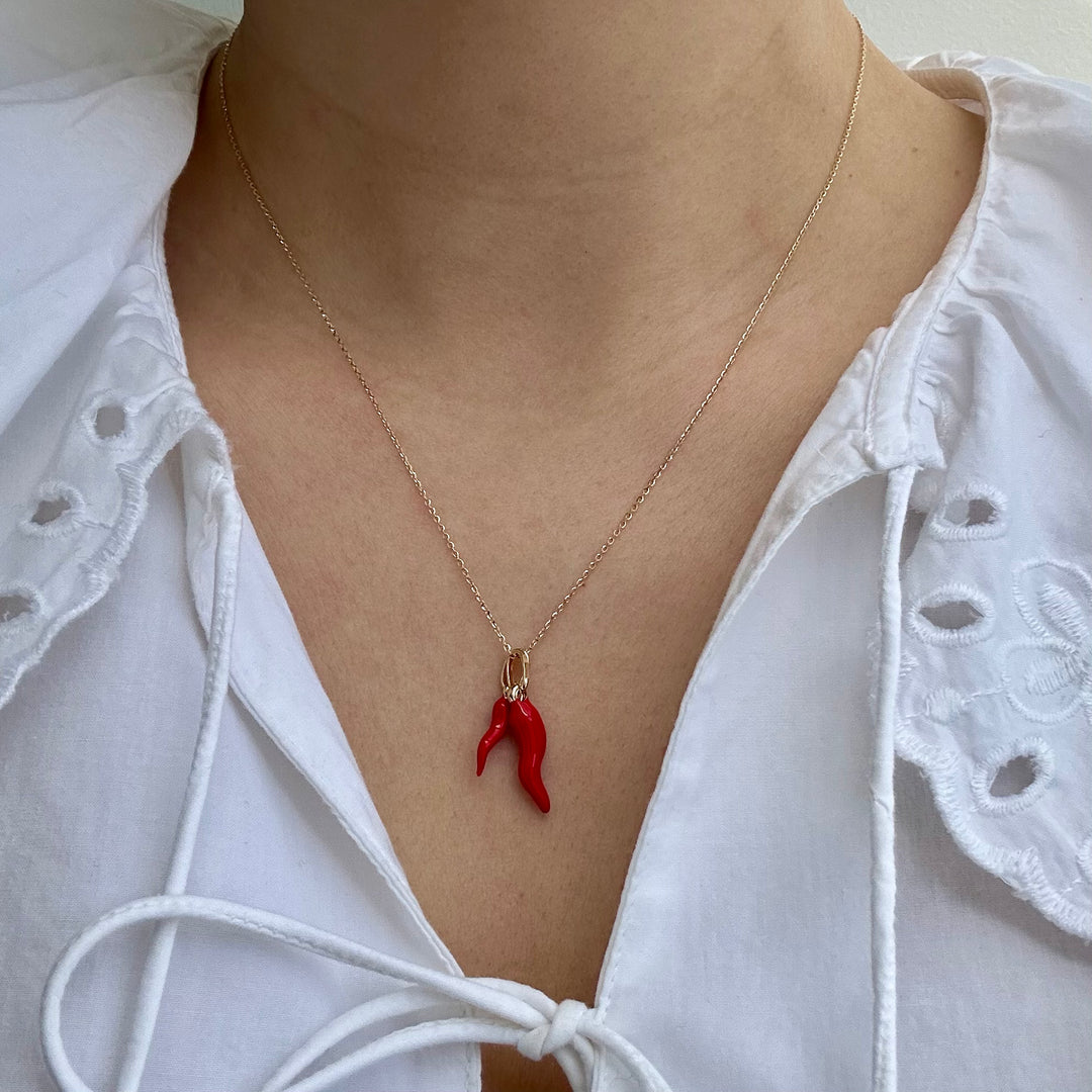 Anhänger CORNICELLO 18 kt Gold