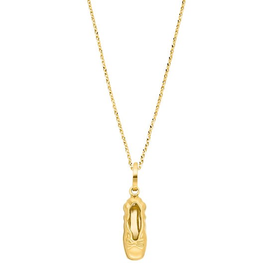 Anhänger BALLERINA 18 kt Gold - 16x6mm