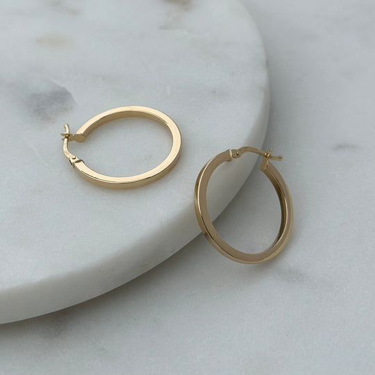 Ohrringe SOFIA 18 kt Gold - poliert