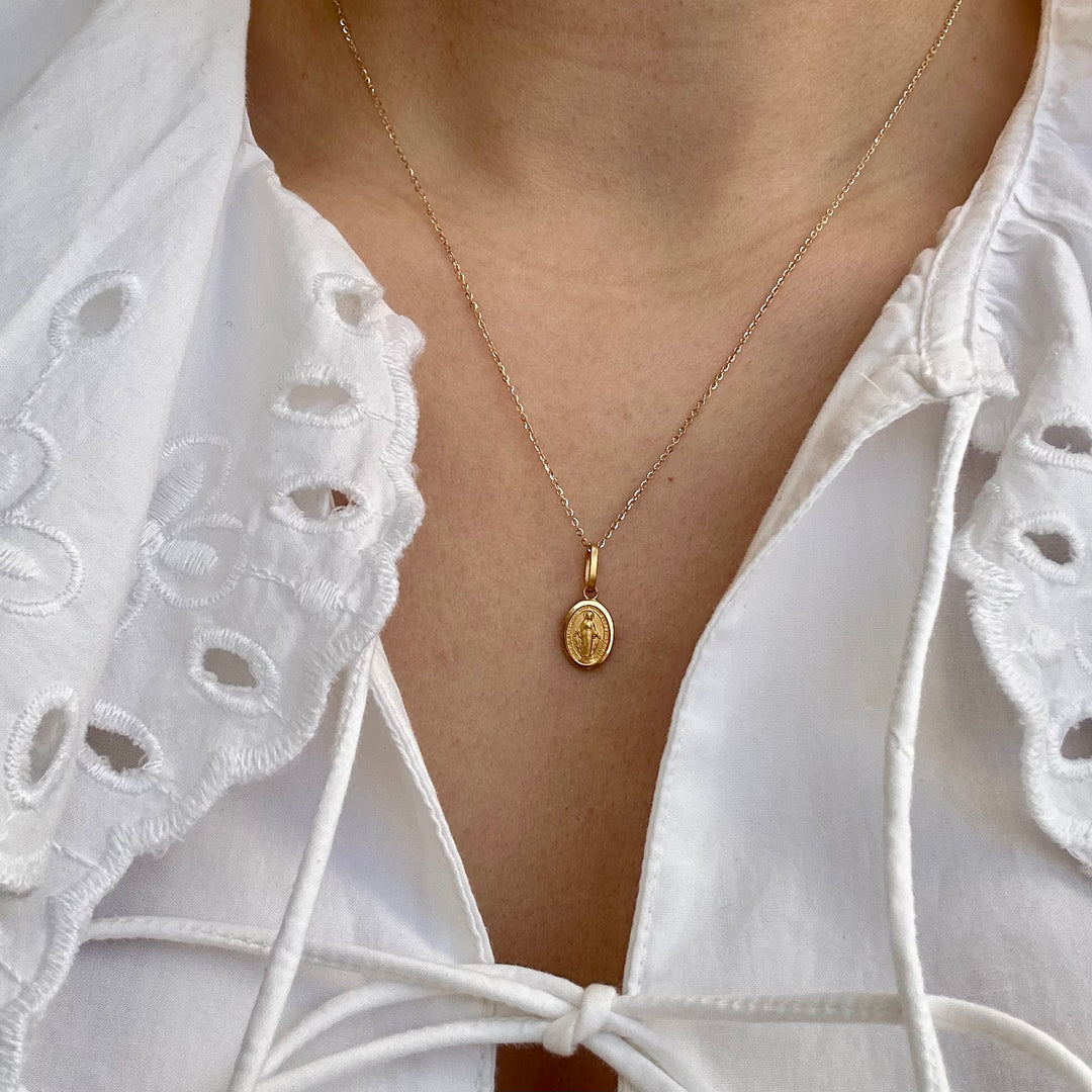 Anhänger MADONNA 18 kt Gold