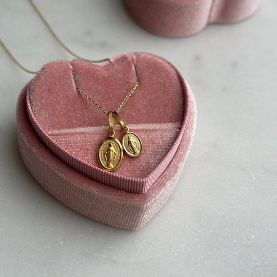 Anhänger MADONNA 18 kt Gold