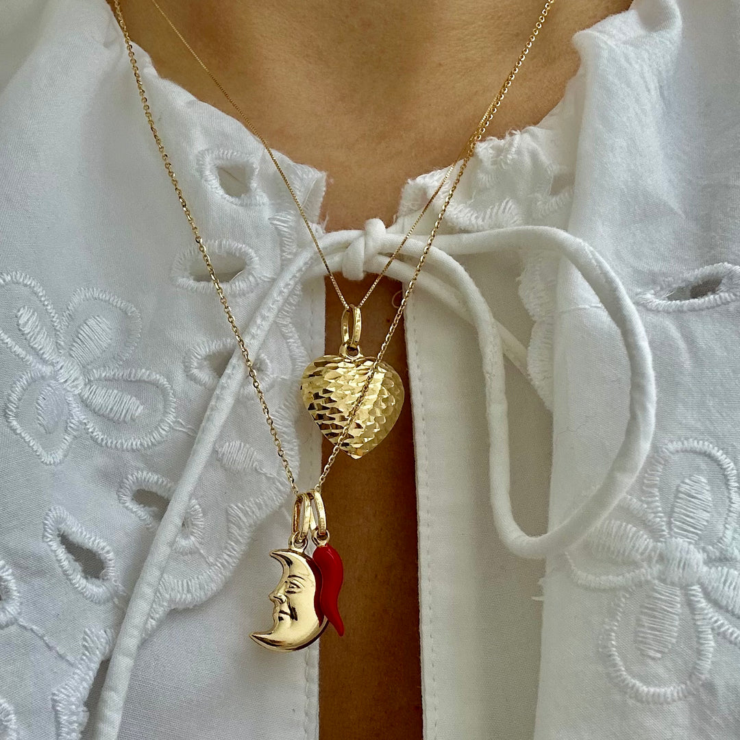 Anhänger LUNA 18kt Gold - poliert