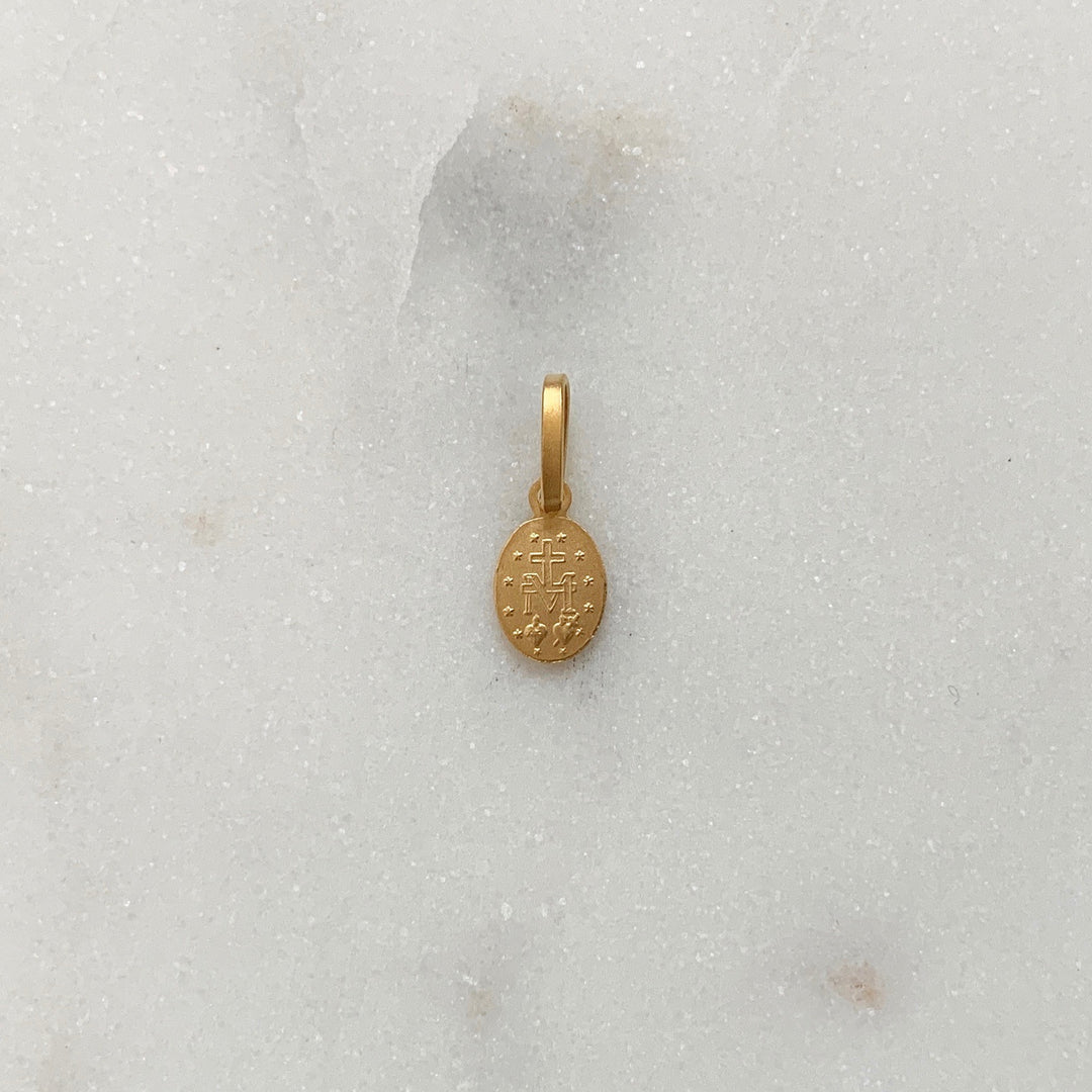 Anhänger MADONNA 18 kt Gold