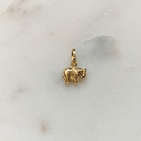 Anhänger KENYA 18kt Gold -  11x7mm