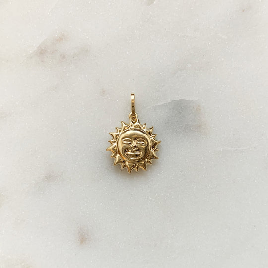 Anhänger SOLE 18 kt Gold - 22x22mm