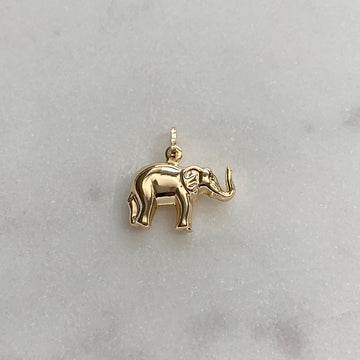 Anhänger INDIA 18 kt Gold - 22x14mm