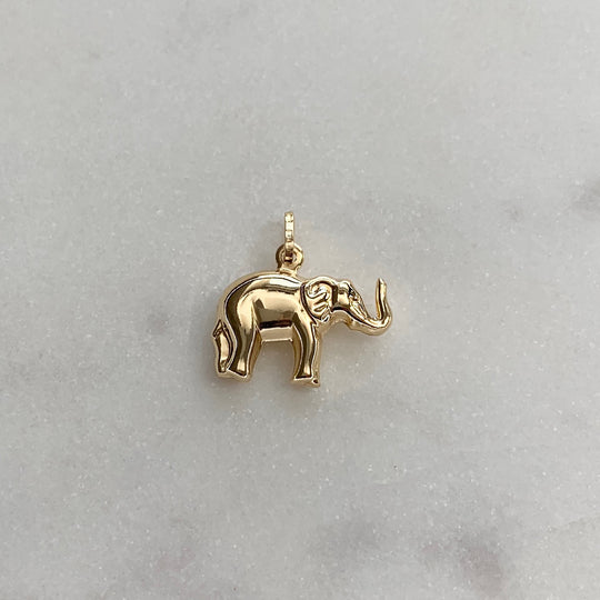 Anhänger INDIA 18 kt Gold - 22x14mm