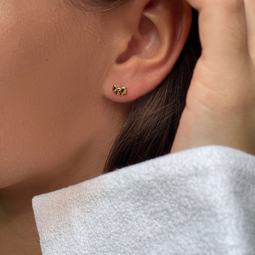 Ohrstecker CLEMENTIA 18 kt Gold - 7x5mm