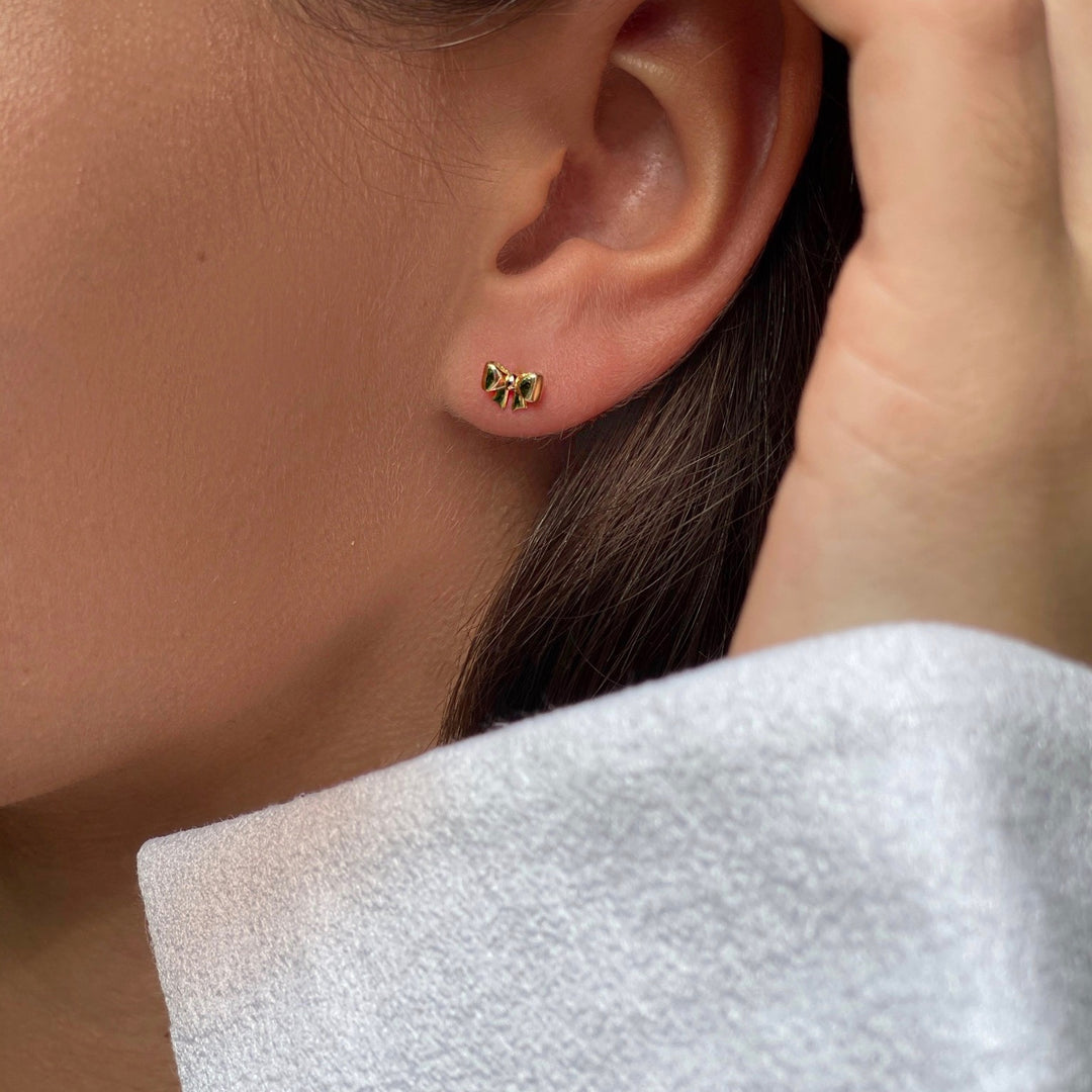 Ohrstecker CLEMENTIA 18 kt Gold - 7x5mm