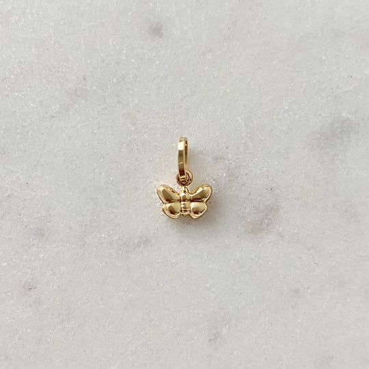 Anhänger FARFALLA 18 kt Gold - 9x6mm
