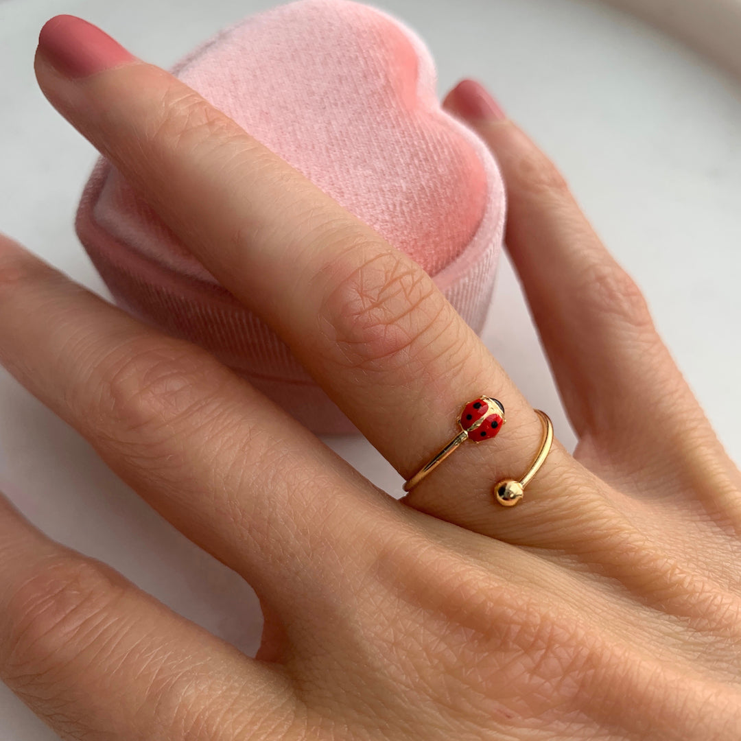 Ring COCCINELLA 18 kt Gold - poliert