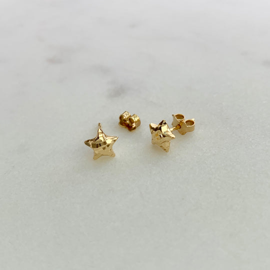 Ohrstecker STELLA 18 kt Gold - 8x8mm