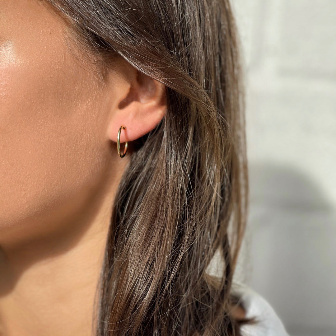 Ohrringe CAMILLA 18 kt Gold - 12mm