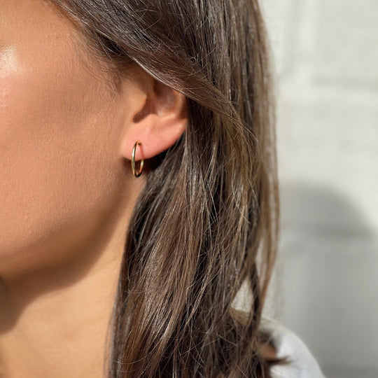 Ohrringe CAMILLA 18 kt Gold - 12mm