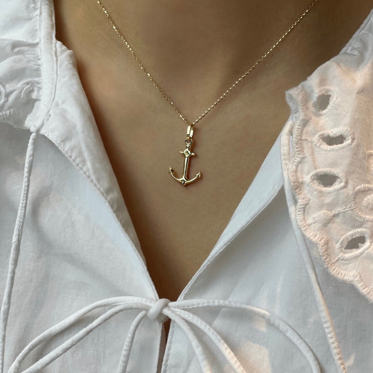 Anhänger ANCORA 18 kt Gold - 14x20mm