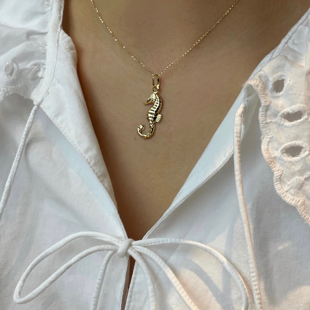 Anhänger MARINA 18 kt Gold - 12x23mm