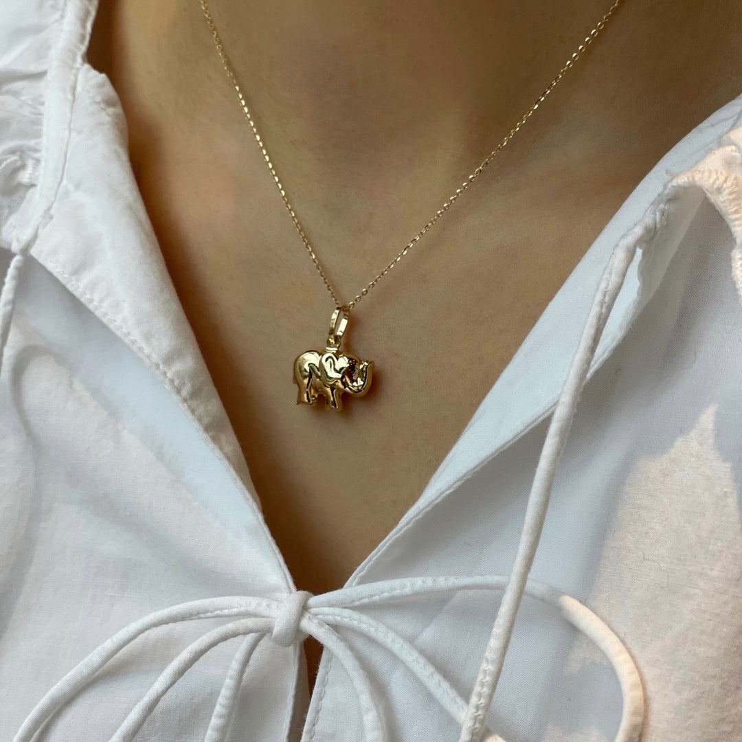 Anhänger SUMATRA 18 kt Gold - 16x11mm