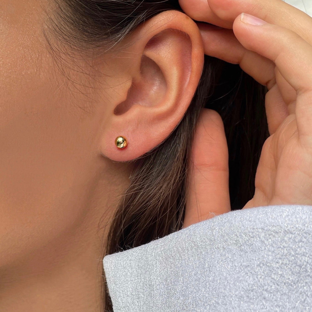 Ohrstecker ELISABETTA 18 kt Gold - 5mm