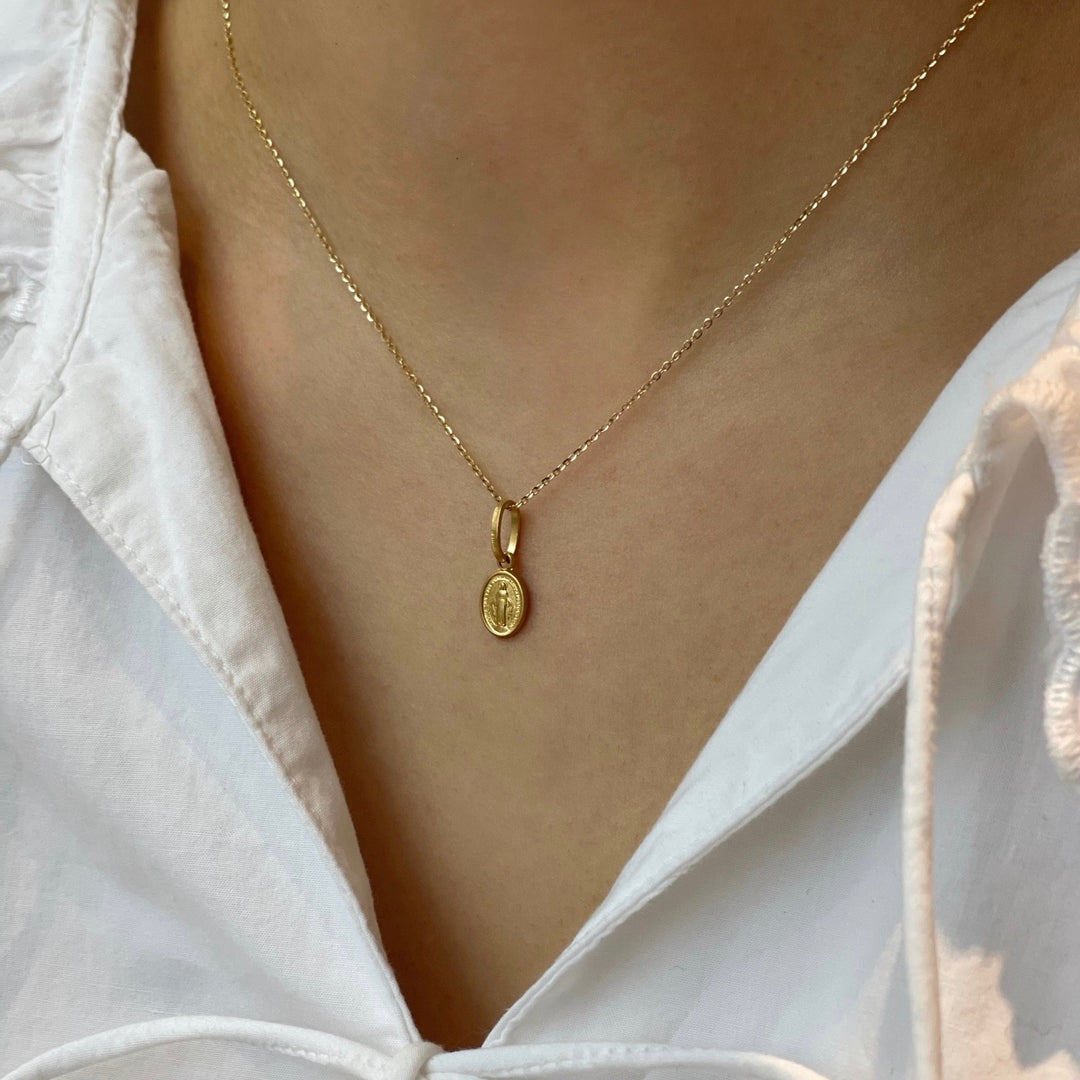 Anhänger MADONNA 18 kt Gold